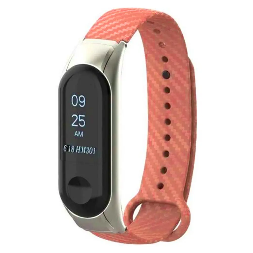 Ремінець Carbon Mi Band 7 Peach