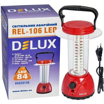 Ліхтар Delux REL-106 84 LED 4W (90020136) - фото 4