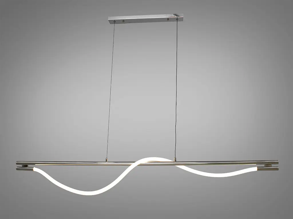 LED люстра шланг для каворкингов серии "Роуплайт", цвет хром, 20 - фото 2