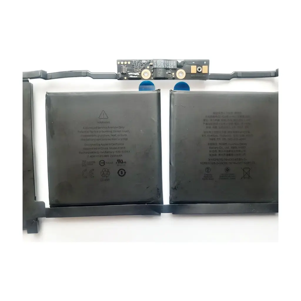 Акумулятор до ноутбука Apple A1953, 83.6Wh (7336mAh), 6cell, 11.4V, Li-ion (A47607) - фото 3
