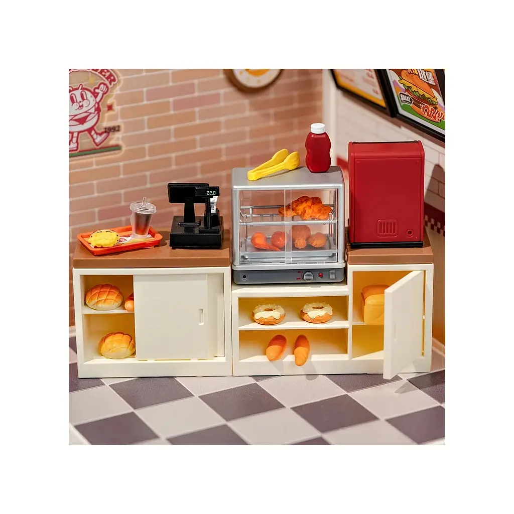 Конструктор Robotime Rolife 3D Бургери Yum Yum (DW010) - фото 4