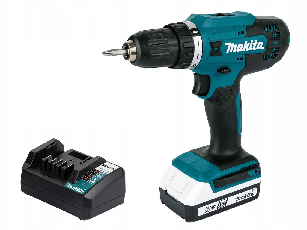 Шурупокрут акумуляторний Makita DF488D00115 (42 Нм, 1.5-13 мм, G-серія) - фото 6
