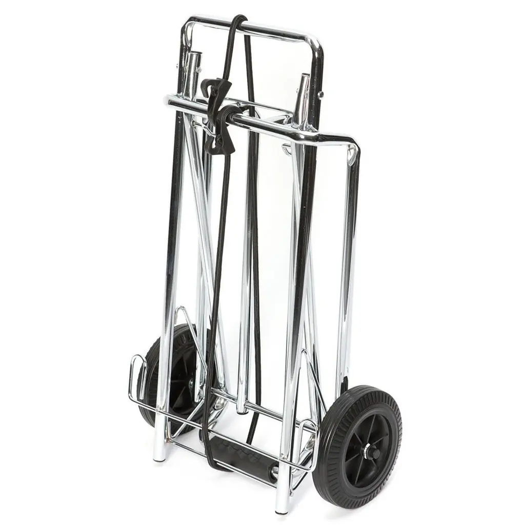 Візок господарський Bo-Camp Luggage Trolley Foldable 40 kg Silver (5267279) - фото 2