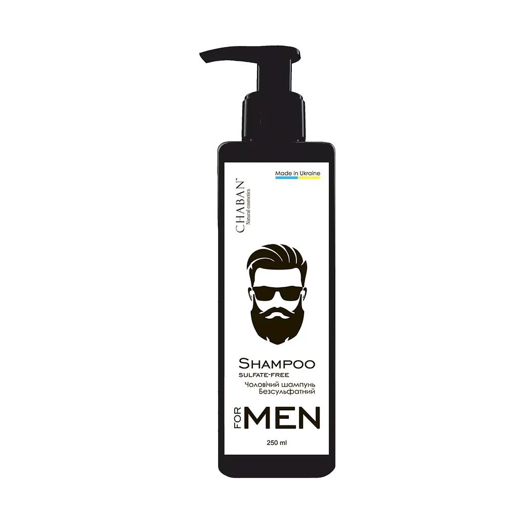 Чоловічий шампунь для волосся For Men Chaban 250 мл