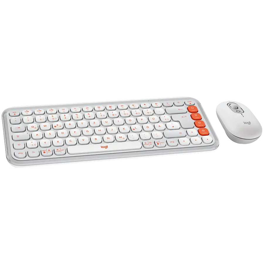 Комплект (клавіатура + миша) Logitech POP Icon Combo Off-Білий (920-013141) - фото 2
