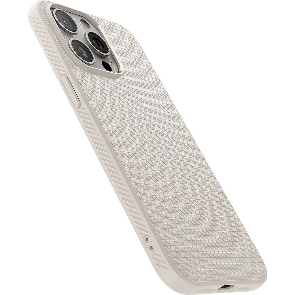 Чохол Spigen Liquid Air Case для Apple iPhone 15 Pro Natural Titanium [ACS07217] [100292] - фото 3
