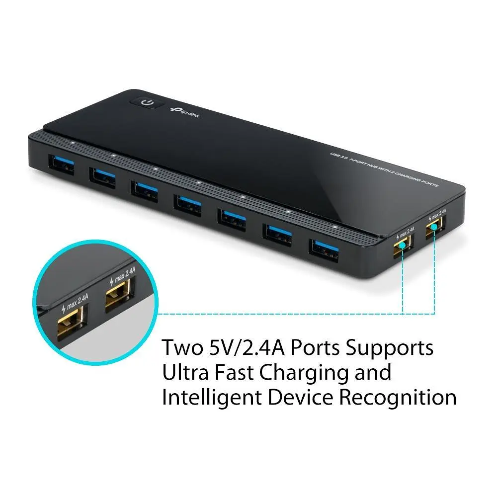 Концентратор USB3 7PORT UH720 TP-LINK - фото 2