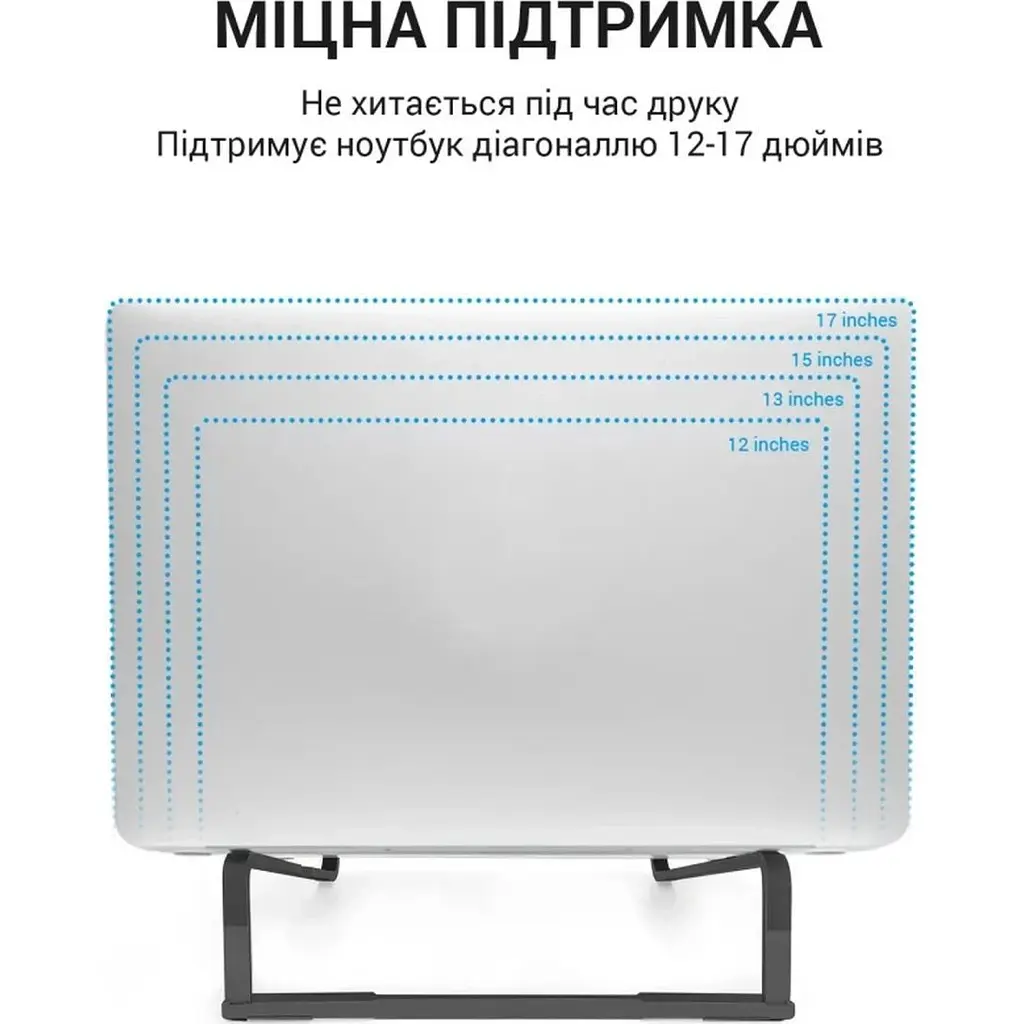 Підставка для ноутбука OfficePro LS530B Black [144402] - фото 10
