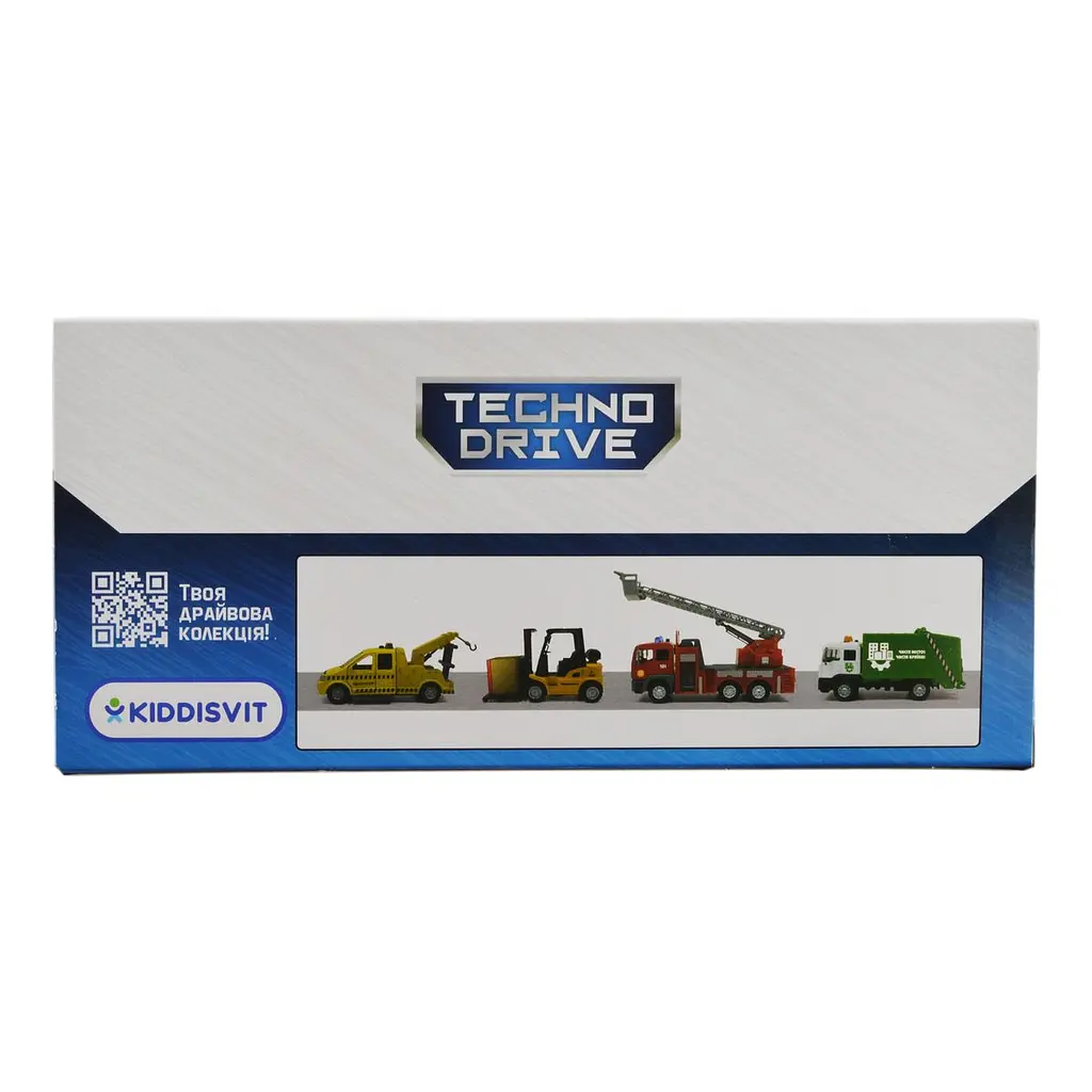 Автомодель TechnoDrive City service Сміттєвоз зелена (510705.270) - фото 12