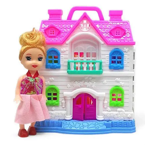 Игровой набор "Дом мини" мебель, кукла MIC (251476)