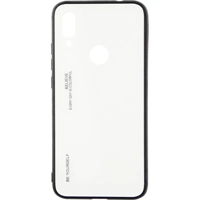 Чохол-накладка Toto Gradient Glass Case Xiaomi Redmi 7 White