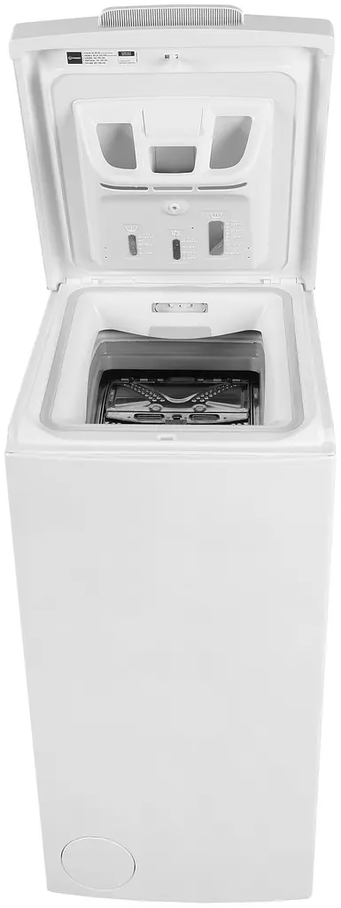 Пральна машина Indesit вертикальна, 7кг, 1200, A+++, 60см, дисплей, білий (BTWE71253PEU) - фото 7