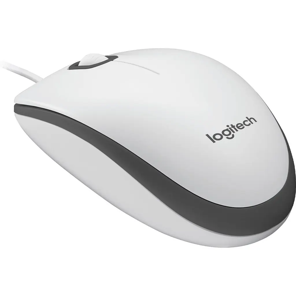 Миша Logitech M100 White UA (910-005004/910-006764) [95315] - фото 3
