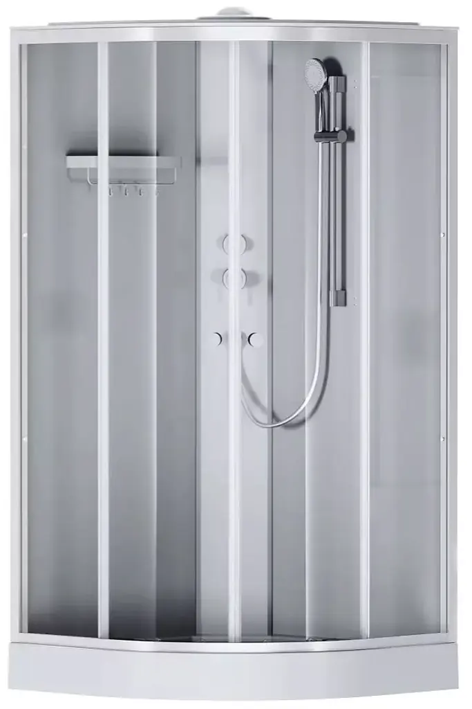 Душовий бокс AM.PM X-Joy 100x100 1/4 кола прозоре скло хром матовий W94C-401-100MT