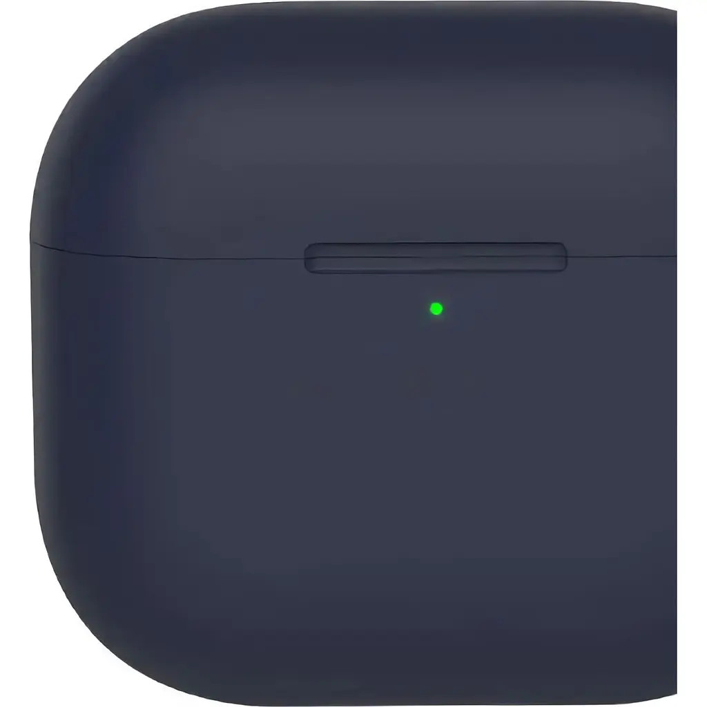 Чохол Blueo Liquid Silicone Case+Carbine для AirPods 4 Deep Blue (B44-A4DBL) [120743] - фото 2