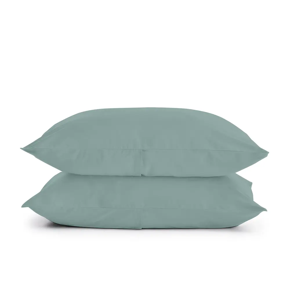 Комплект постільної білизни Cosas двоспальний без простирадла AGAVE 180 x 220 см (Ranfors104_Ashmint_180_2) - фото 4