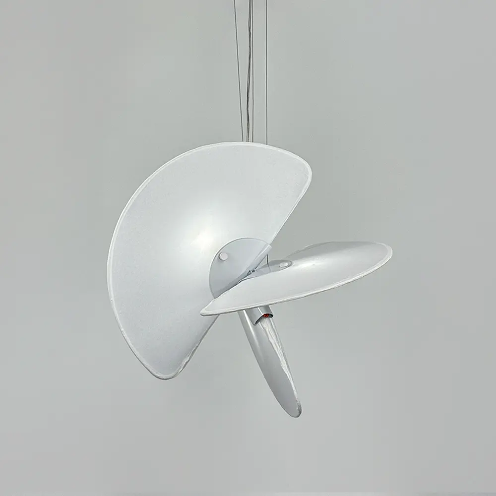 Футуристическая люстра в белом корпусе Ø 50 см Ст. PLP 07-500 Line F - фото 6