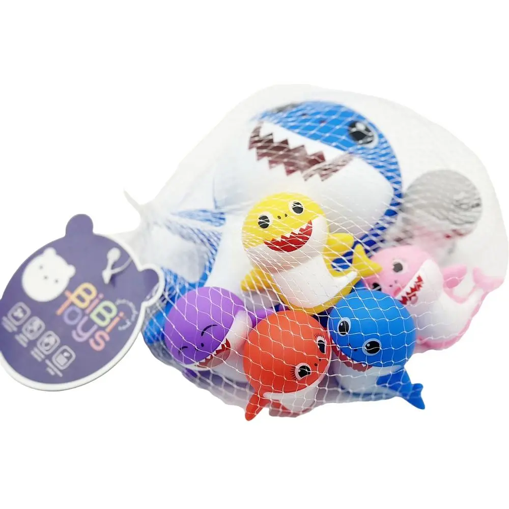 Набір іграшок для купання Bibi Toys Акула 7 шт. (760912BT) - фото 3