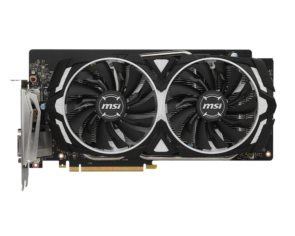 Видеокарта GeForce GTX 1060 6GB MSI Armor (GTX 1060 ARMOR 6G) Б/У - фото 4
