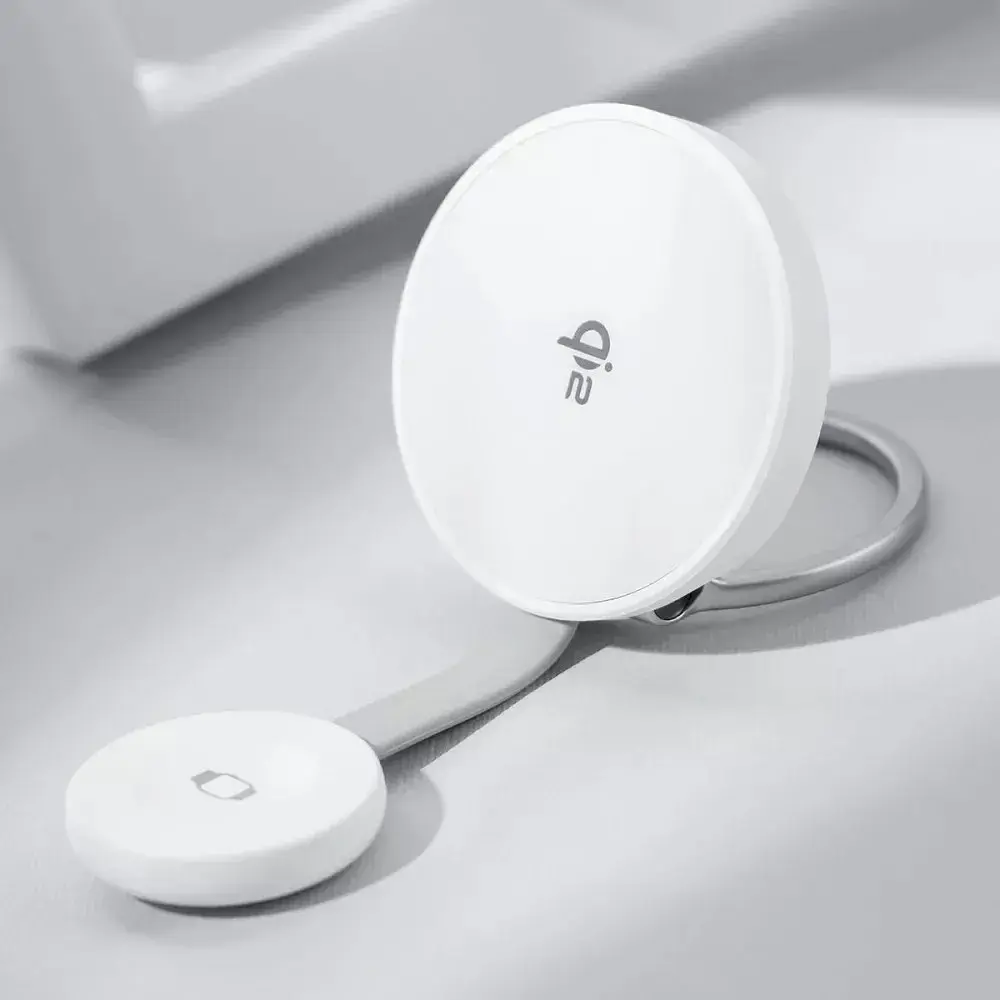 Бездротовий зарядний пристрій Proove Knocker 2 in 1 Qi2 15W White (WSPK15012002) - фото 5