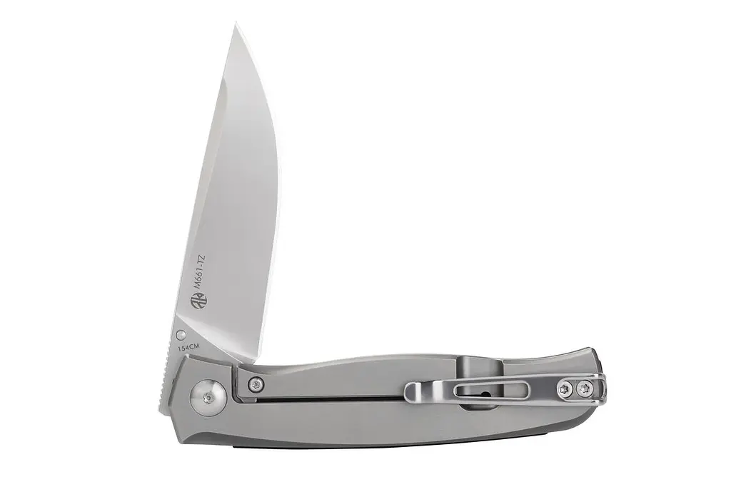 Ніж складаний кишеньковий Ruike M661-TZ, (7.4 см) steel 154СМ/G10 чорний - фото 5