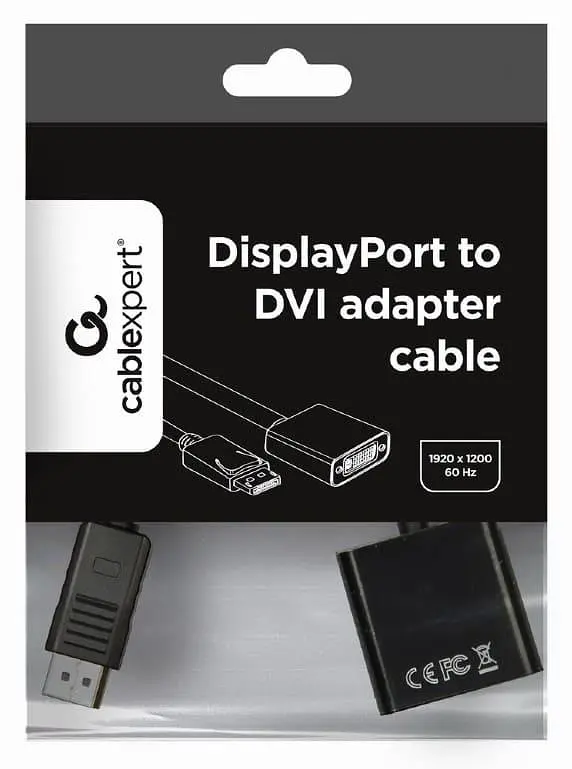 Переходник Cablexpert DisplayPort - VGA 0,15 м Black (A-DPM-VGAF-02) - фото 3