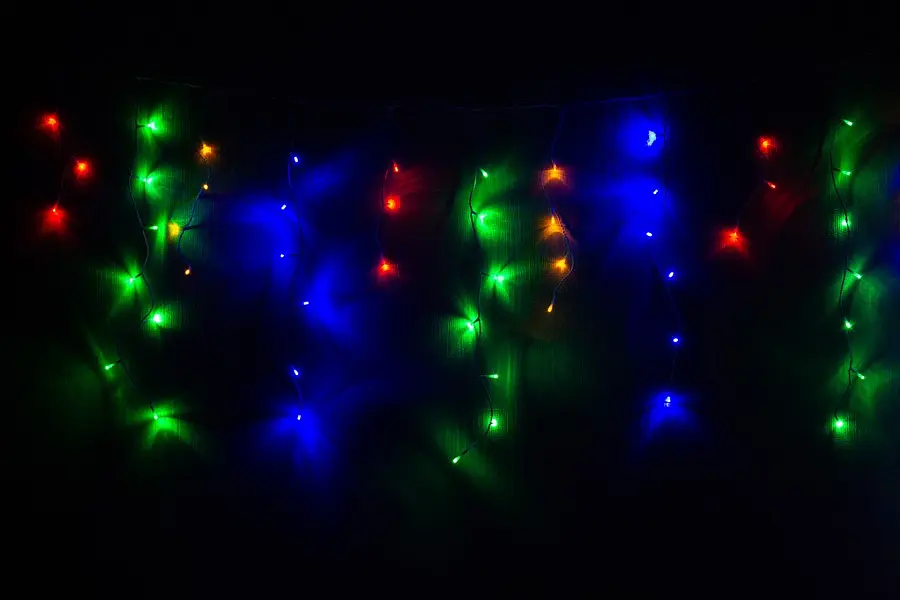 Світлодіодна новорічна гірлянда Devilon бахрома RGB LED 200 л (950163) - фото 2