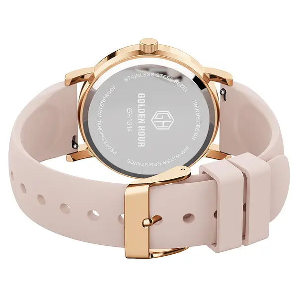 Часы GoldenHour Trend Pink - фото 7