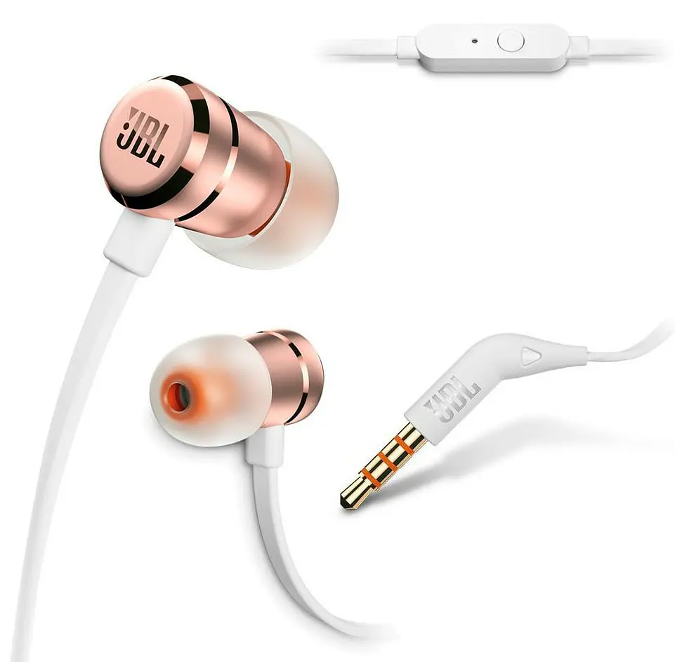 Навушники JBL T290 Rose Gold (JBLT290RGD) - фото 3