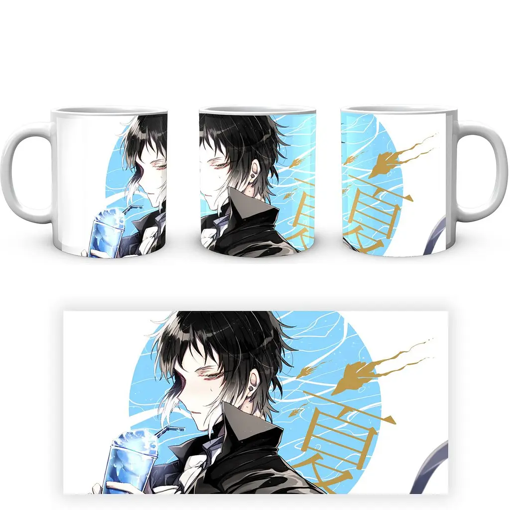 Кружка GeekLand Bungou Stray Dogs Проза Бродячих Псов Акутагава BSD 18 330 мл белая - фото 4