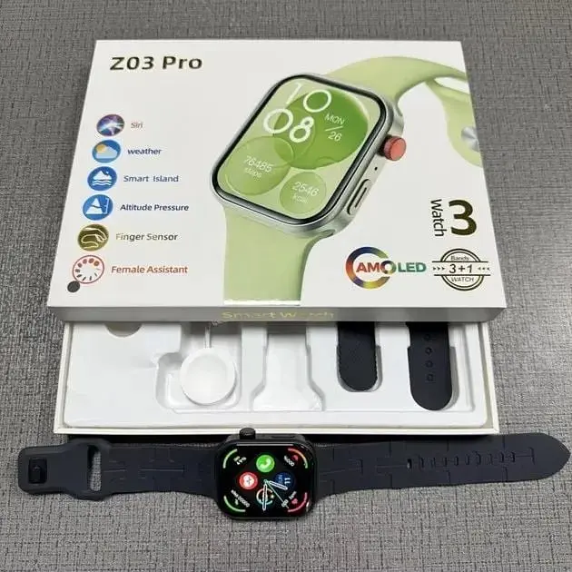 Смарт-годинник Fendior Z03 Pro IP65 Black - фото 6