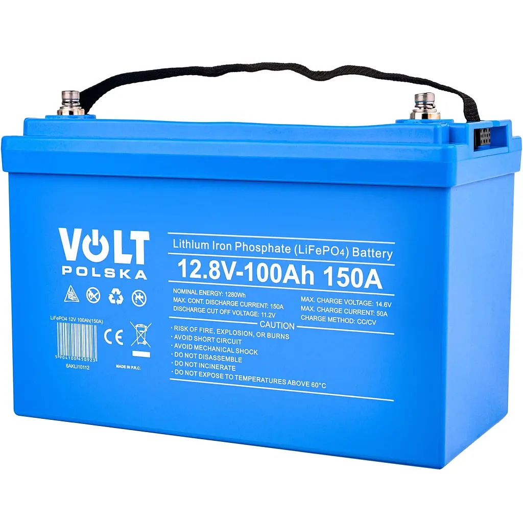 Акумуляторна батарея Volt Polska LiFePO4 12.8V 100Ah 150А + BMS + Bluetooth - фото 3