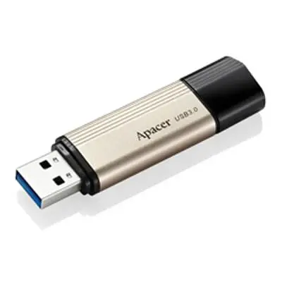 USB флеш накопичувач Apacer 64GB AH353 Champagne Gold RP USB 3.0 (AP64GAH353C-1) - фото 3