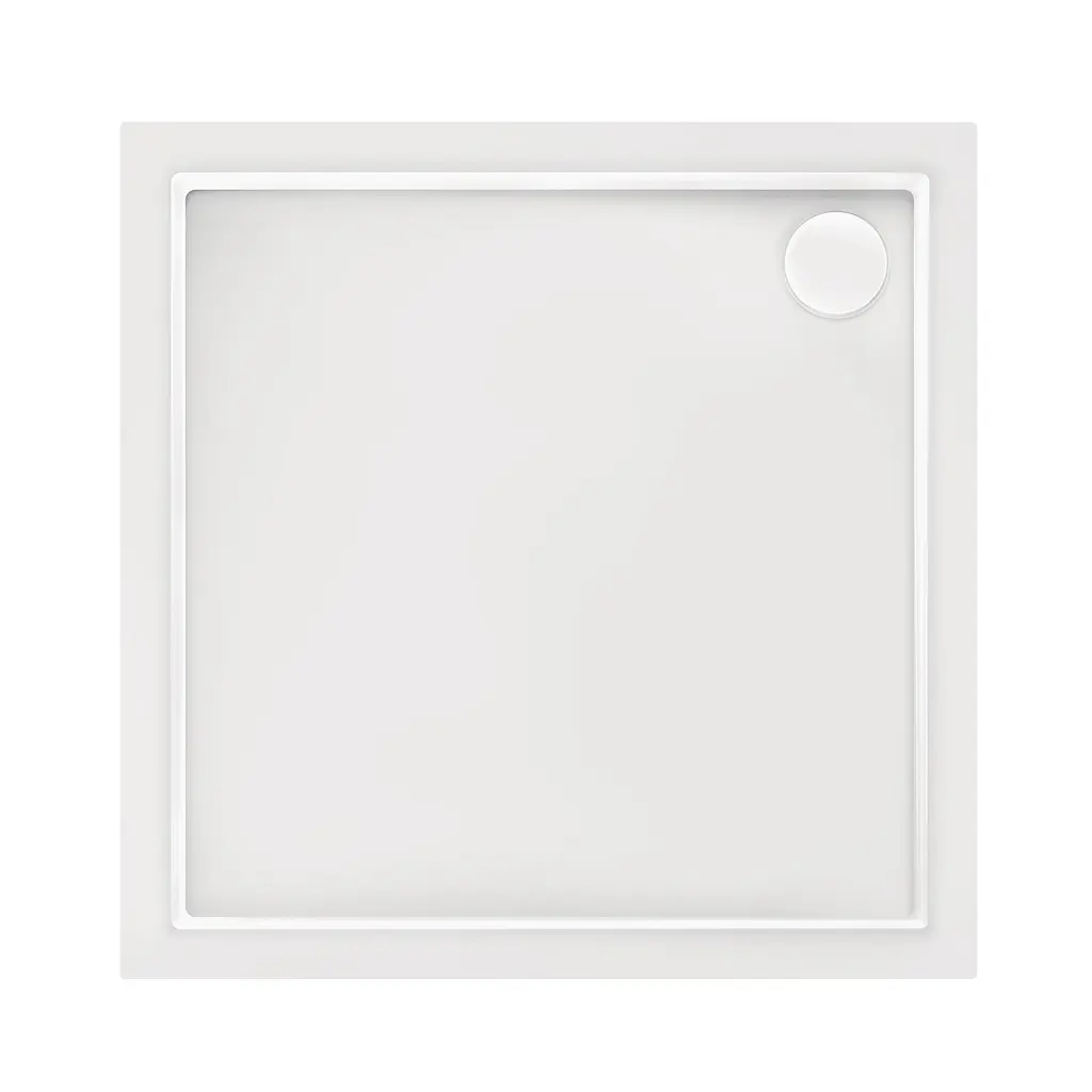 Душевой поддон Qtap Tern 301112 100x100x12 см + сифон Белый - фото 3