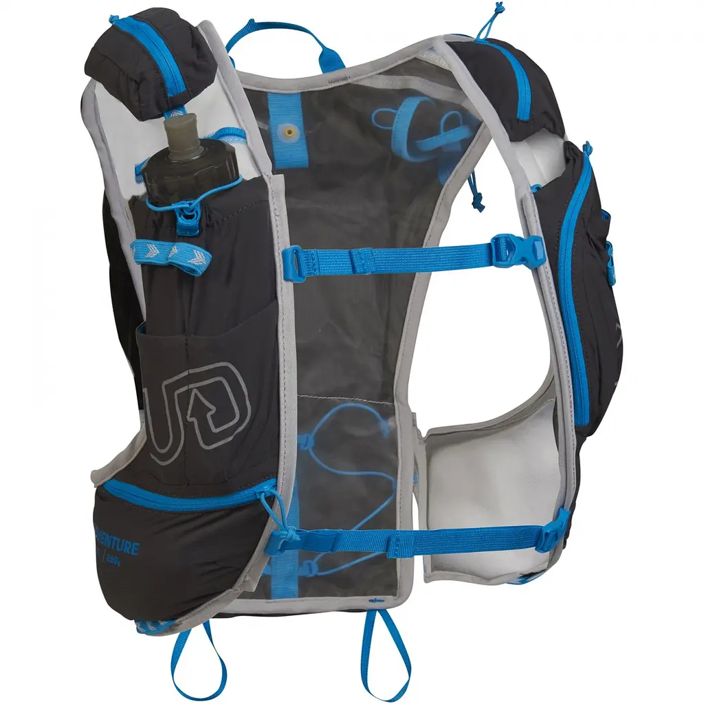 Рюкзак Ultimate Direction Adventure Vest 5.0 M Чорний-Синій - фото 2