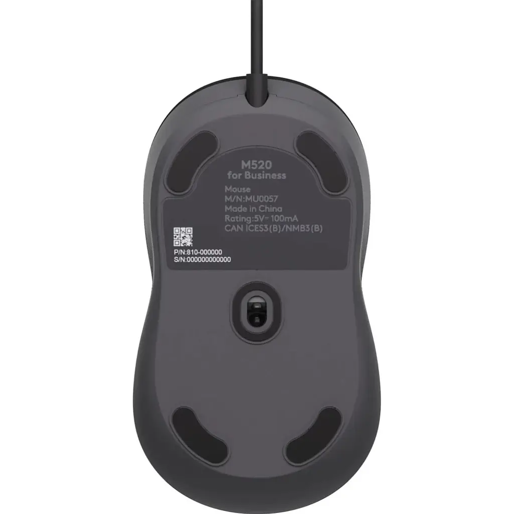 Миша Logitech Signature M520 Graphite (910-007511) [139429] - фото 5
