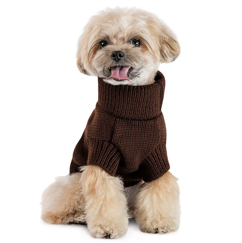 Свитер для собак Pet Fashion Sam M шоколадный (PR442324) - фото 3