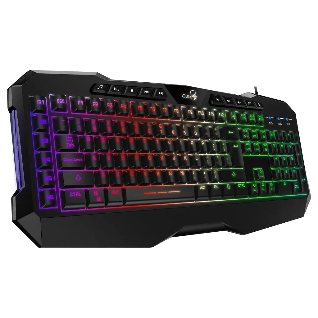 Клавіатура Genius Scorpion K11 Pro RGB USB UA Black (31310007406) - фото 2