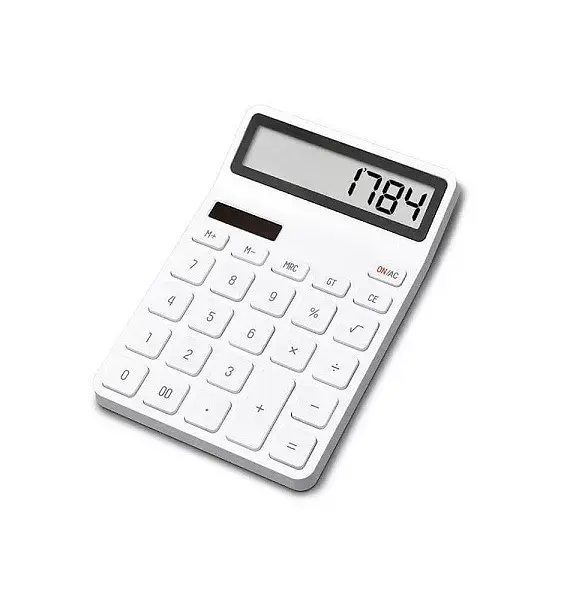 Калькулятор Xiaomi LEMO Lemai Desktop Calculator білий 1/Box - фото 3
