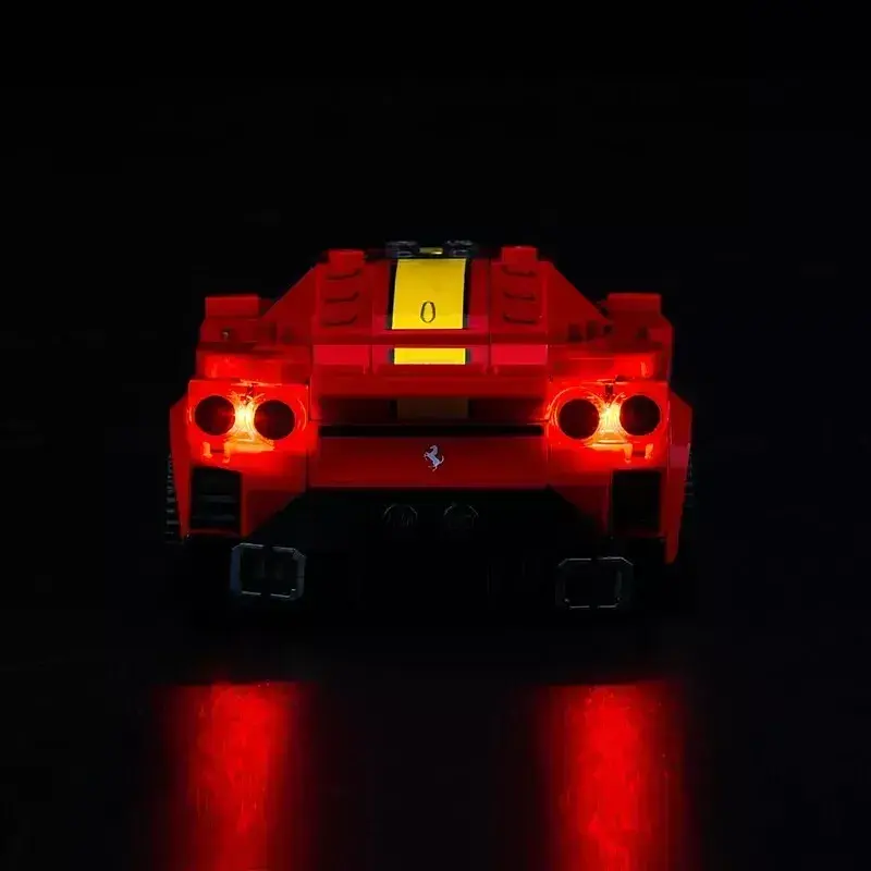 Набор светодиодных фонарей для 76914 Speed Champions Ferrari 812 Competizione - фото 5