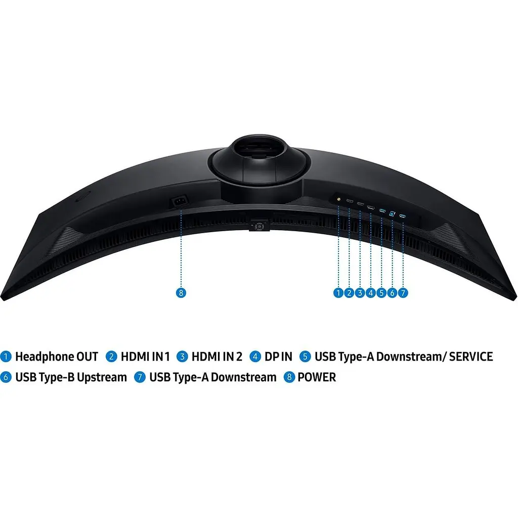 Монітор Samsung 49" LS49FG916EIXCI Curved UWQHD VA 144Hz (LS49FG916EIXCI) - фото 10