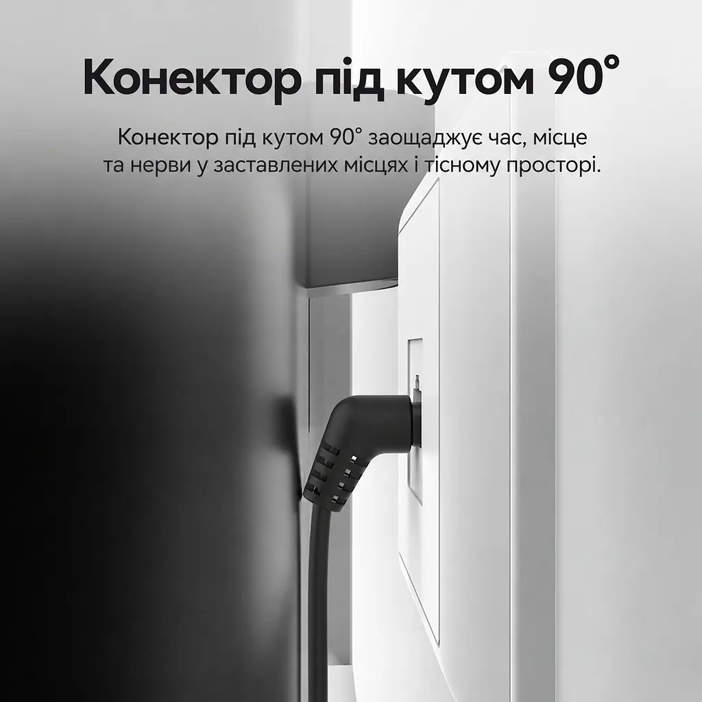 Патч-корд Ethernet Cat6A з поворотом кутових конекторів на 360° Vention 1 м LAN-кабель UTP без екранування зі штекерами RJ45 8P8C на обох кінцях зі швидкістю передавання даних 10 Гбіт/с з зовнішнім діаметром 2,8 мм для підключення в обмеженому просторі чорний (IBOBF) - фото 4