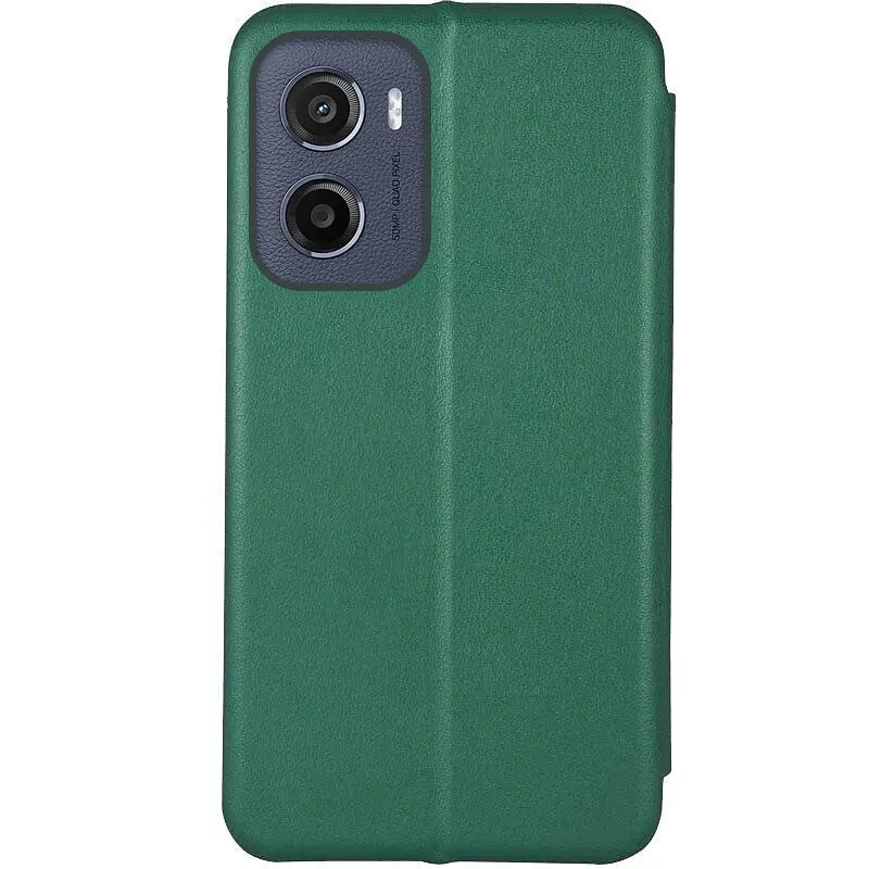 Шкіряний чохол-книжка Classy для Motorola Moto G05 / E15 Зелений - фото 2