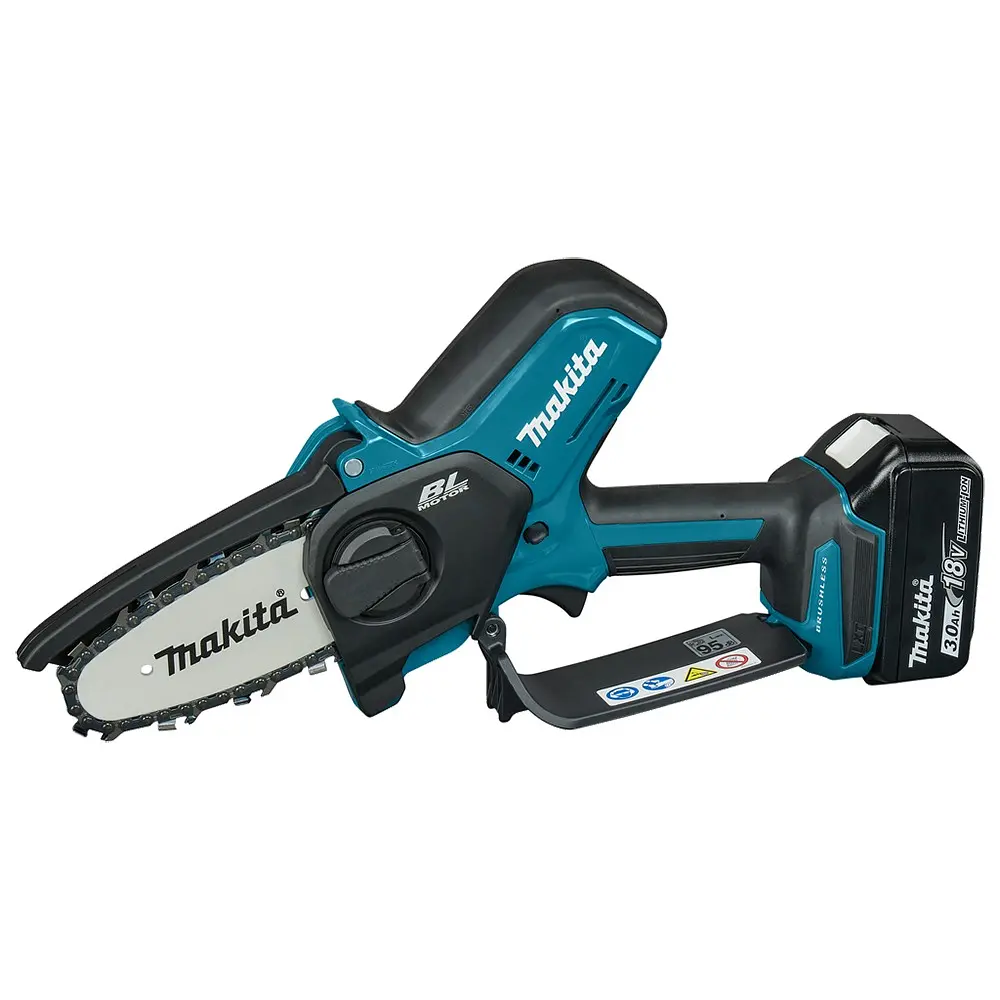 Пила ланцюгова акумуляторна Makita DUC101SF (10 см, 8 м/с, 320 Вт, BL, LXT) - фото 2