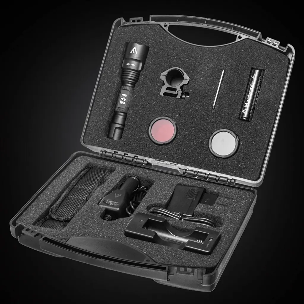 Ліхтар універсальний Mactronic Black Eye 650 (650 Lm) Recharg Type-C Gun Mount RGB Kit (L-MX532L-RC/SET3) - фото 9