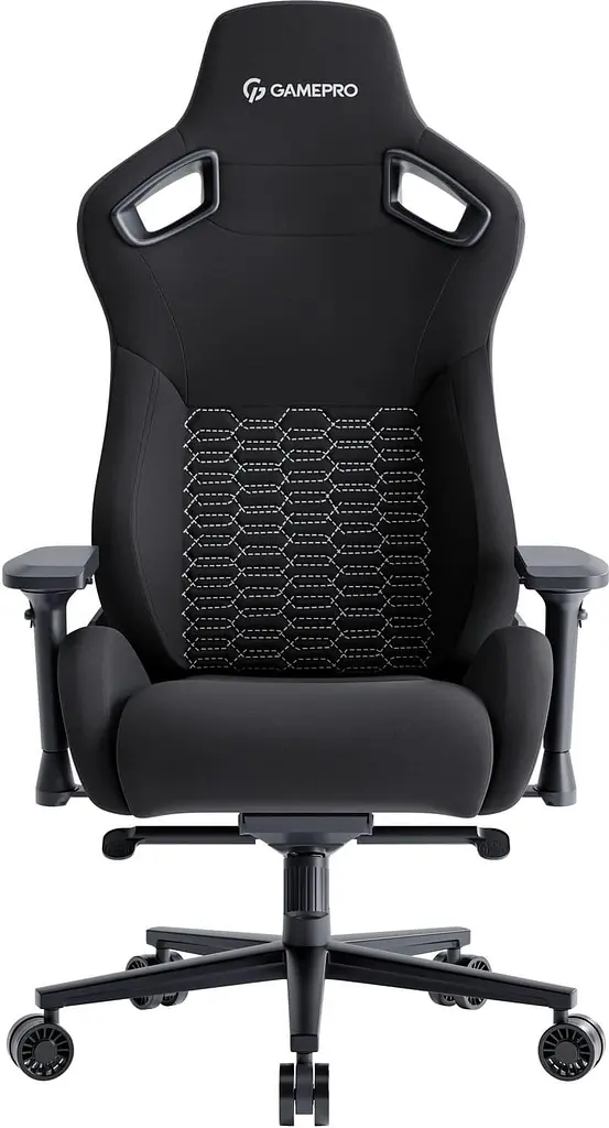 Игровое кресло GamePro GC900B Black Fabric (GC900B) - фото 3