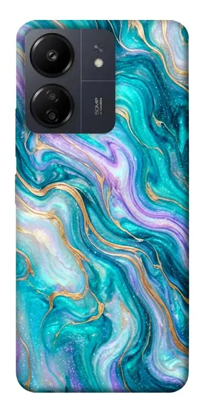 TPU чохол Demsky Mermaid marble для Xiaomi Redmi 13C
