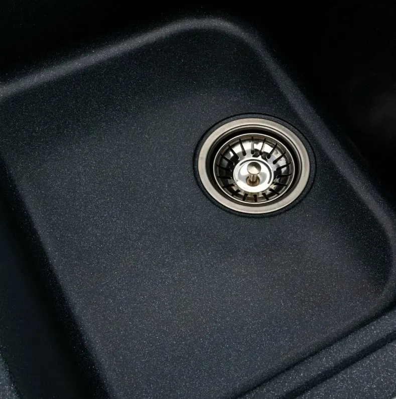 Кухонна мийка Platinum 7950 EQUATORIA матова Антрацит (SP000035780) - фото 5