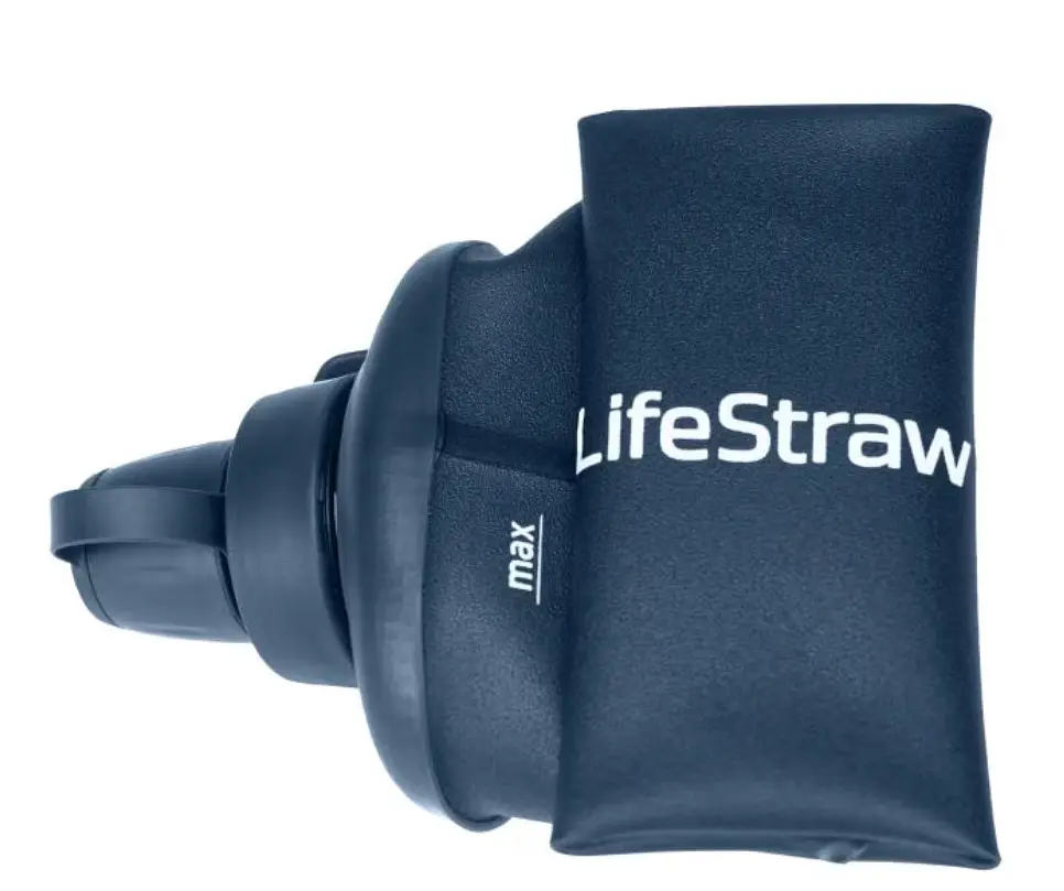 Фляга с фильтром LifeStraw Peak Squeeze 1 L Темно-синий - фото 5