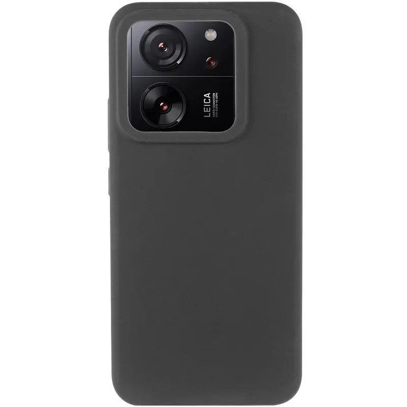 Чохол Lakshmi Silicone Cover (AAA) для Xiaomi 13T / 13T Pro Чорний / Black - фото 2